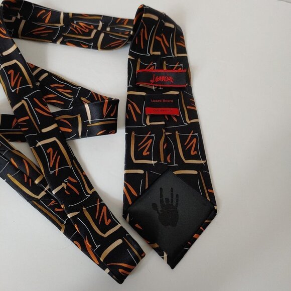 Jerry Garcia Tie Lizard Silk Board Collection Fifty Grateful Dead Abstract Print - Picture 2 of 6